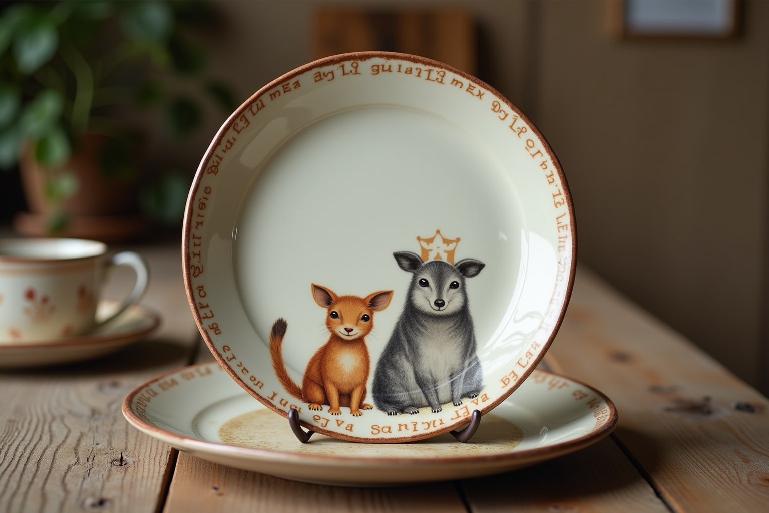 13 Ideen: Teller in Tierform personalisiert