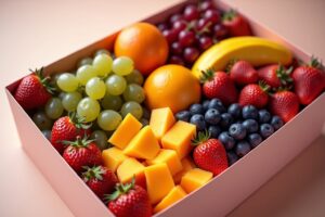 16 Früchteboxen personalisiert