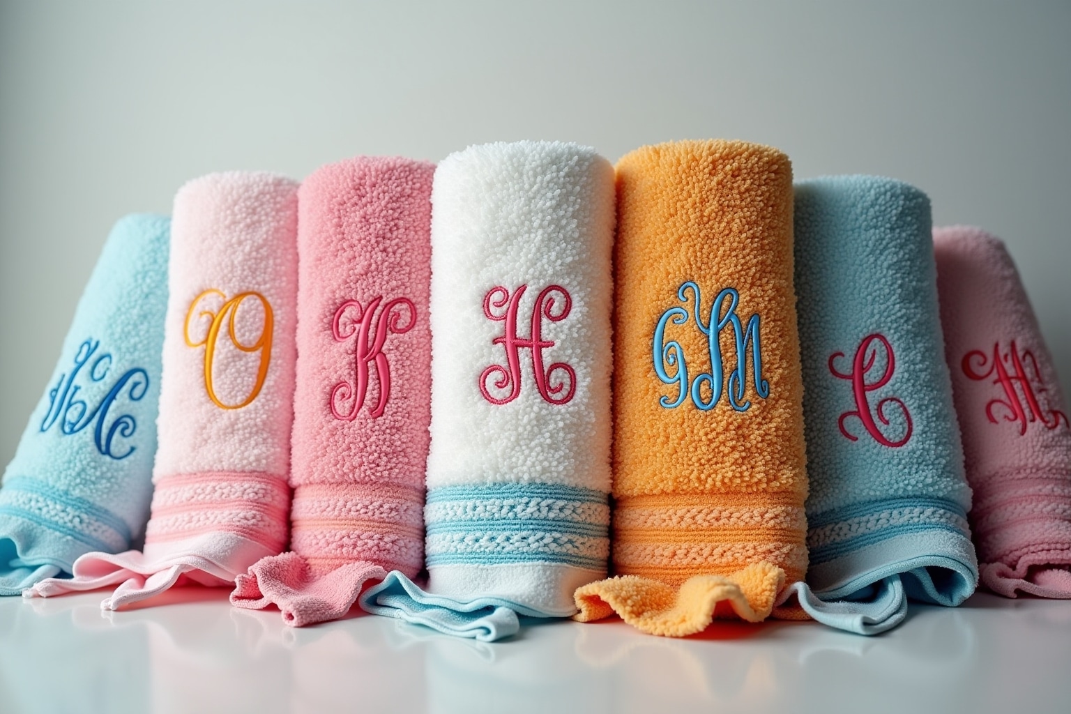 7 Handtuch personalisiert Ideen